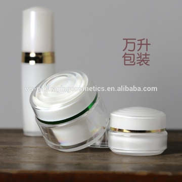 Cosmetic Acrylic Round Containers Acrylic Colored Package