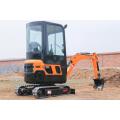 1.7ton crawler excavator with cab