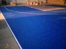 Portable interlocking futsal court