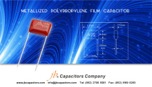 jb Capacitors JFL Metallized Polypropylene Film Capacitors
