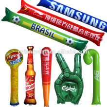 inflatable cheering hand PE Inflatable Cheering Stick inflatable clapper sticks