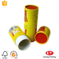 Custom round paper cosmetic tube box packaging