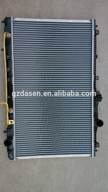 aluminum car radiator for MITSUBISHI