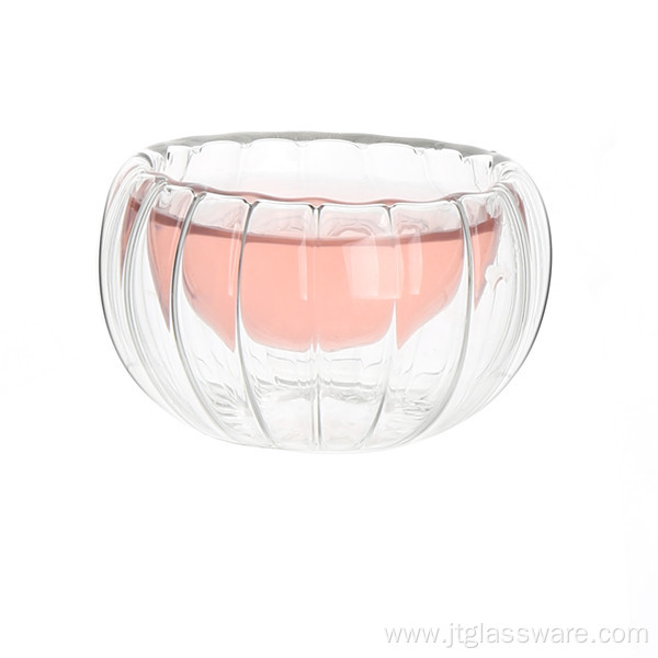 Double Wall Glass Tea Cup