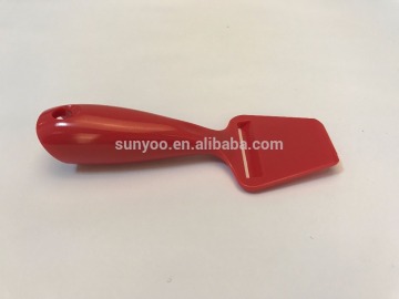 Mini plastic solid chese knife with comfortable handle