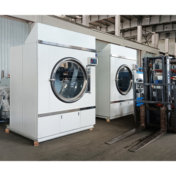 Freestanding Laundry Installation: Dryer and Ironing Machine for Hotels