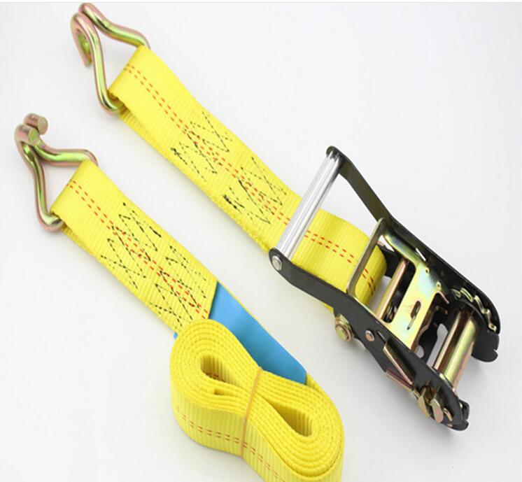 Container Lashing ratchet tie down straps, truck rachet tie down 5cm*3Ton