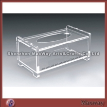 Clear Elegant Square Acrylic/Perspex Napkin/Tissue Case