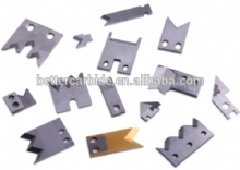 Wire stripping and cutting blade