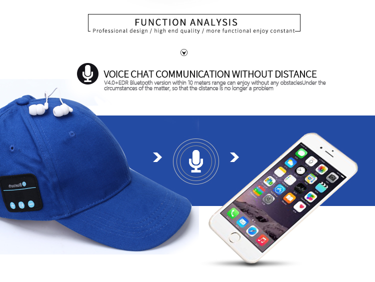 Hat Wireless Bluetooth Smart Cap