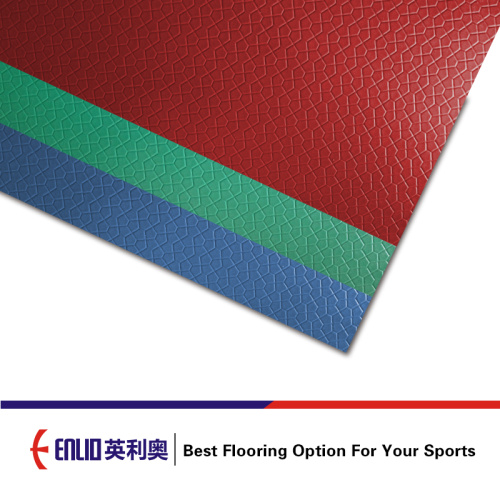 Enlio outdoor vinyl flooring with FIBA Approved