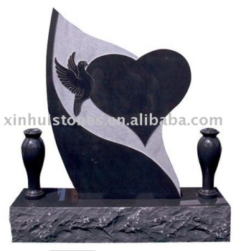 Shanxi Black Granite Headstone
