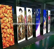 lightweight portable USB memory/Wifl wireless P2.5/P3 indoor advertising rgb X poster led display screen