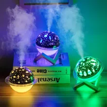 Night Light Humidifier with Bracket, USB-Powered