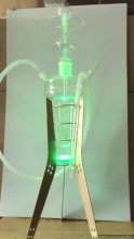 New Pattern Hookahs Shisha Narguile Smoking Water Pipe glass hookah sheesha chicha with Tripod Stand