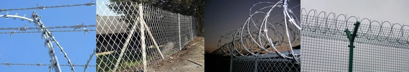 Hot-Dipped Galvanized Welded Concertina Razor Barbed Wire Fencing