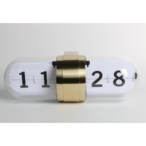 Black Capsule Flip Desk Clock