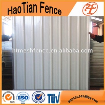 heavy duty construction site temporary steel hoarding temporary enclosure wall for sell
