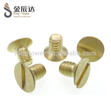Brass wood screws csk wood screws slotted brass wood screws