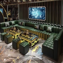 New Arrival Fast Food KTV Night Club Booth Nightclub Booth Seating KTV Sofa Bar Set