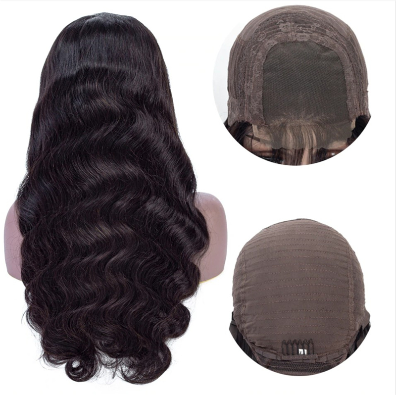 32 30 inch Body Wave Lace Front HD transparent lace Body Waves Wigs Malaysian hair 4x4 Closure Wig Human Hair For Black Women