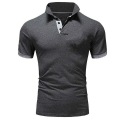 Polo-chemise pour hommes en option multicolore