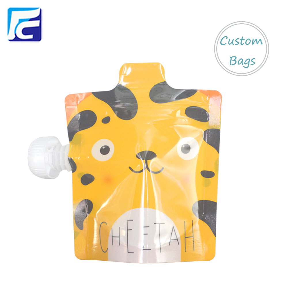 Baby Food Package Spout Bag Pouch