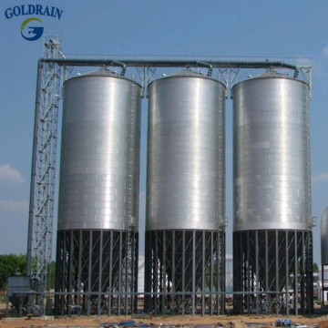 Supplyinng flat bottom storage silo sawdust