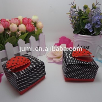 3-D Wing Ladybug Favor Box Baby Shower Favor Boxes Candy Favors