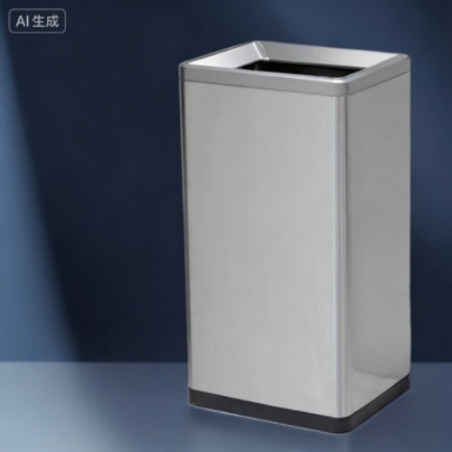 Customized Metal Trash Can for Commercial Bathrooms