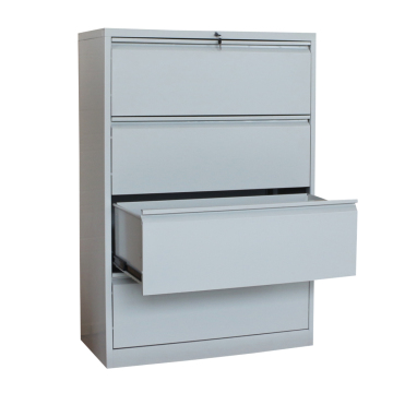 4-drawer KD lateral metal document cabinet steel drawer filing cabinets