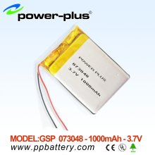 3.7v 1000mah Lithium Polymer Battery /lip/li-polymer/li-polymer Battery 073048