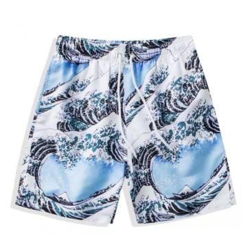 Men's Beach Shorts With Drawstring