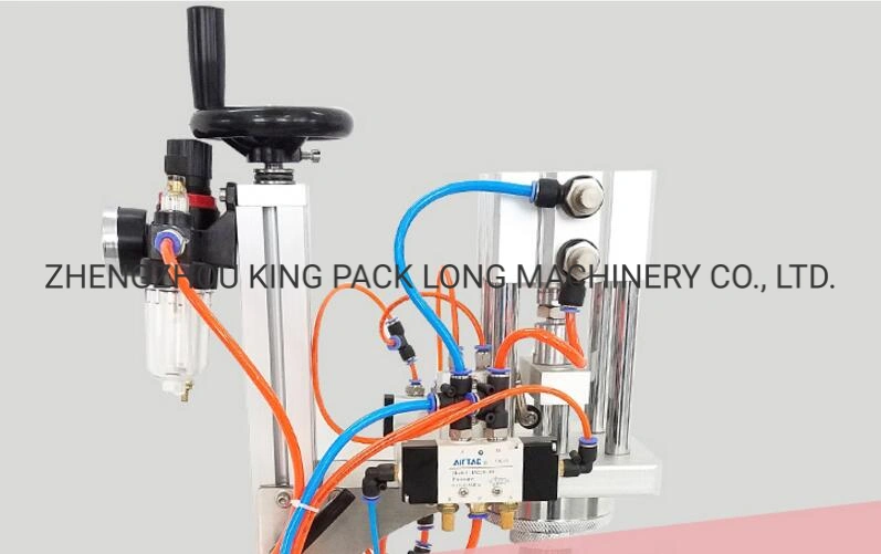 Factory Price Hot Sale Semi-Automatic Pneumatic Perfume Crimp Capping Machine