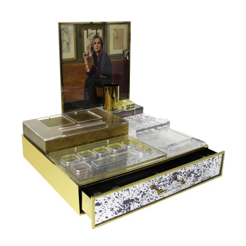 Apex Luxury Vintage Style Makeup Display Stand