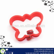 11.5cm Butterfly Shape Silicone Egg Ring,Silicone Pancake Ring,Egg Fryer CK-EF082