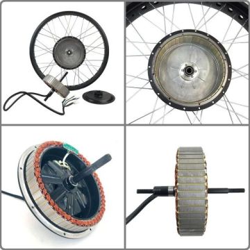 26 &#39;&#39; 72v 3000w gros kits de conversion de vélo électrique