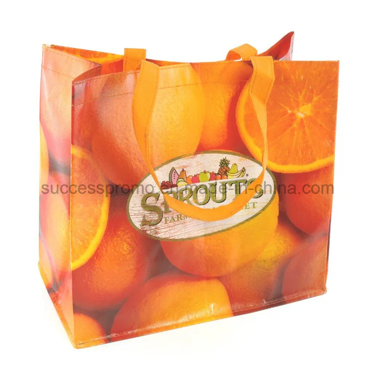 Non Woven Laminated Bag for Shopping, Eco-Friendly Tote Bag, Promotion Gift