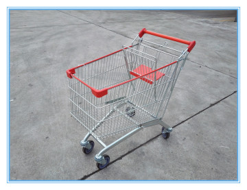 Grocery store used shopping carts