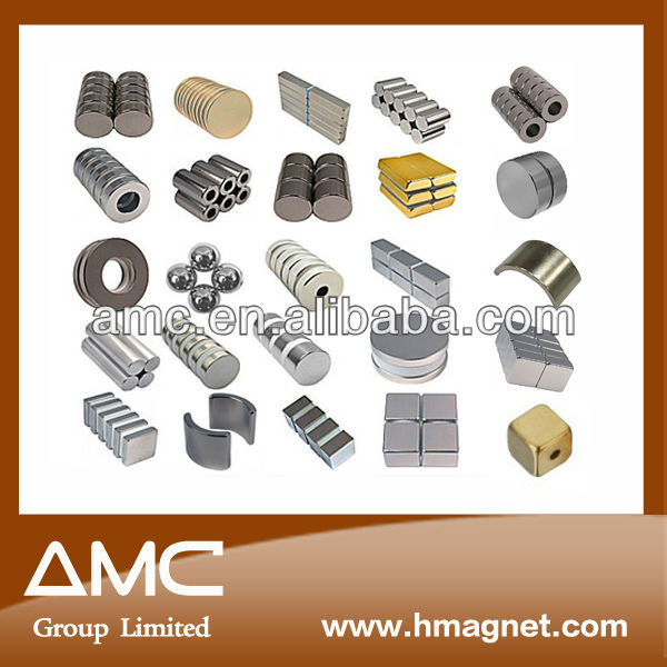 High quality N52 Permanent motor/rotor ndfeb tile magnet/magnets in China