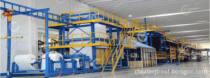 2-12 bitumen waterproof membrane production line