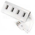 Desktop 4 Port Aluminium USB 2.0 Hub