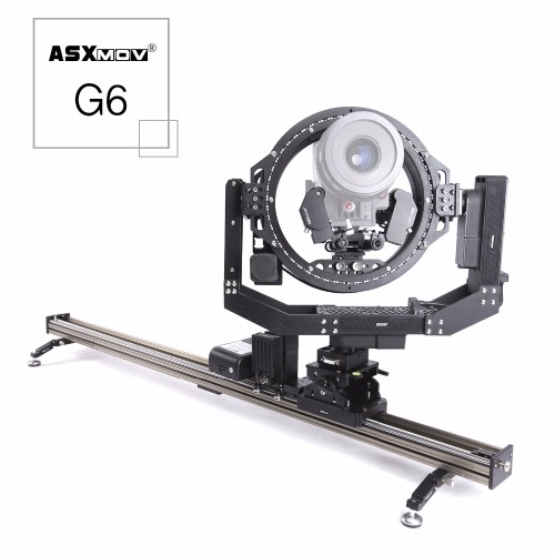 G6 timelapse camera support rail stabilization system