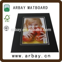 custom wholesale acid-free precut / ready-cut mat board/single layer matboard /mat board cutter