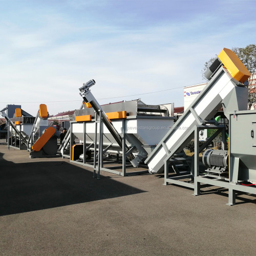 Abfall landwirtschaftliche PE/PP-Film-Recycling-Waschmaschine