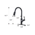 Hot Cold Water Mixer Pull Down Kitchen Faucet