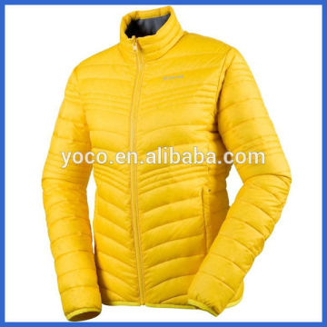 Yellow Women lightweight Padding Jackets