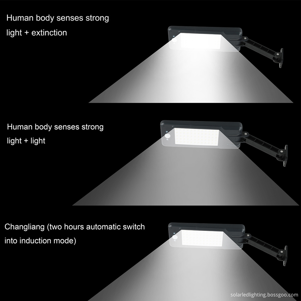 Energy-efficient solar street light with sensor 