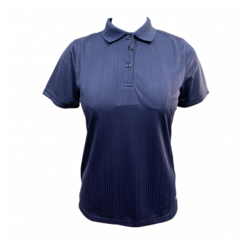 Ladies Knit Special Textured Polo