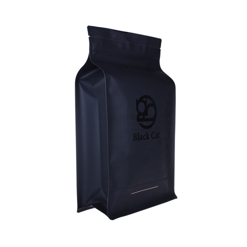 Eco-Friendly High Quality Ziplock Coffee Plastic Flat Bag